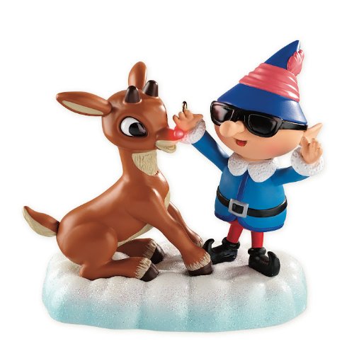 Rudolph With Elf 2012 Carlton Heirloom Ornament