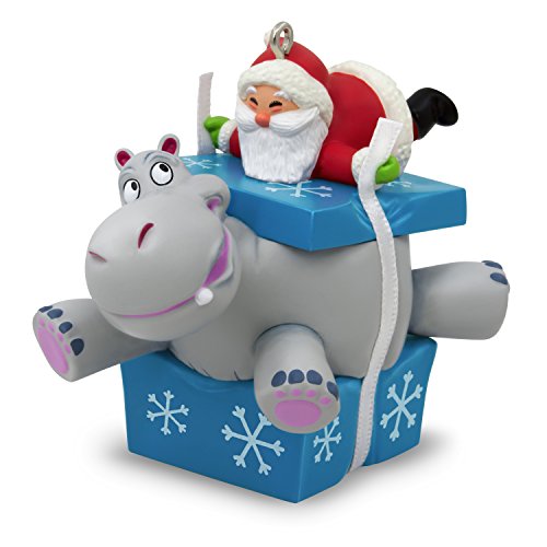 Hallmark 1795QGO1045 Hippo for Christmas Keepsake Christmas Ornaments