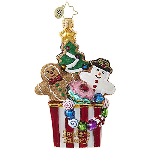 Christopher Radko Christmas Cookie Comfort Brilliant Treasure Christmas Ornament