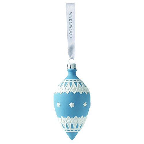 Wedgwood Neoclassical Teardrop Christmas collection, Blue