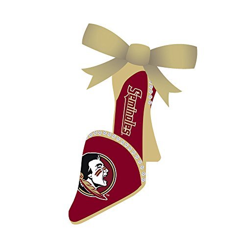 Florida State Seminoles Official NCAA 3 inch x 1.5 inch Team Shoe Ornament by Fans With Pride