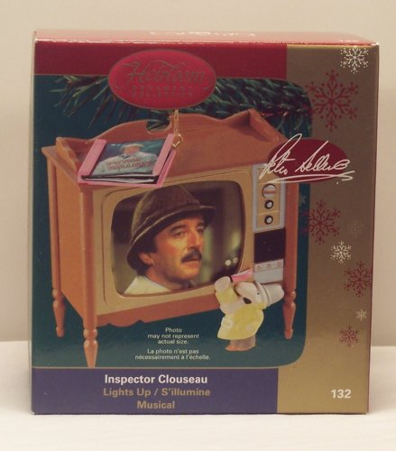The Pink Panther – Inspector Clouseau – Peter Sellers Carlton Cards 2006 Musical Christmas Ornament