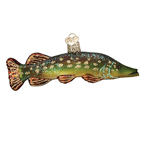 Old World Christmas Pike Glass Blown Ornament
