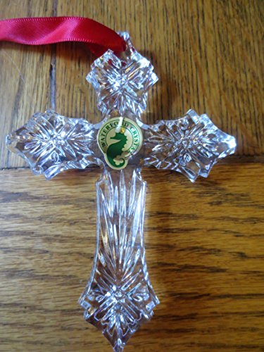 Waterford Cross Ornament 4 3/4 Inches Long