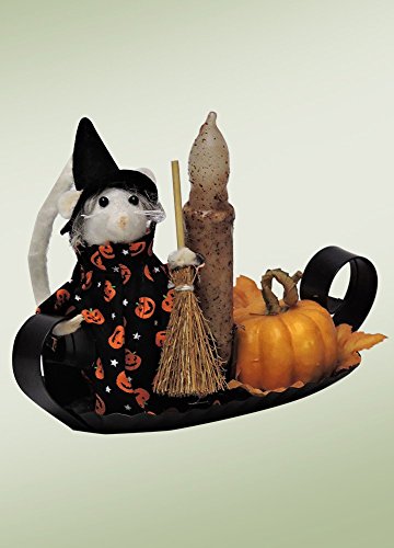 Byers’ Choice Witch Mouse with Candle #MOUH1