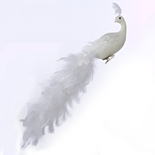 Kurt Adler 18″ Long Tail Feather Phoenix Clip Ornament #H6075