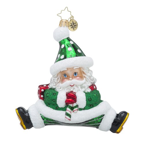 Christopher Radko Double Trouble Nick Santa Claus Christmas Ornament