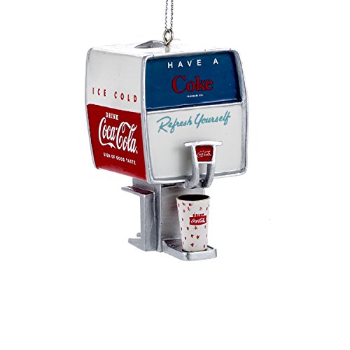 Coca Cola Vintage Fountain Soda Dispenser Christmas Ornament by Kurt Adler