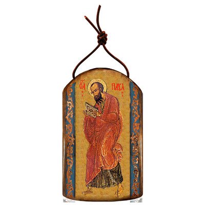 G. Debrekht Saint Paul Icon Wooden Ornament