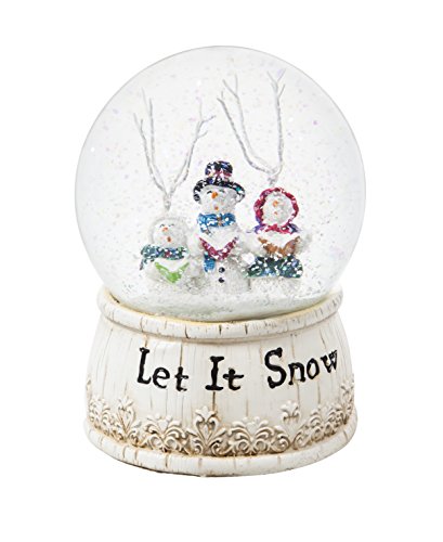 Cypress Home Let It Snow Choir Musical Snow Globe