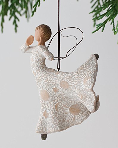 Willow Tree Hanging Ornament with S-hook (Song of Joy, 27246)