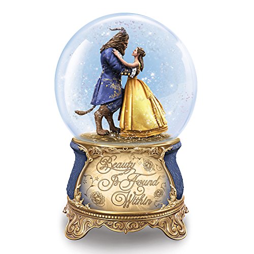 Disney Beauty and the Beast Dance in a Musical Glitter Globe by The Bradford Exchange