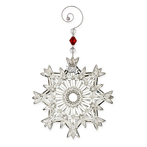 Waterford 2017 Annual Snow Crystal Pierced Christmas Ornament