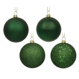 Vickerman 275″ Emerald 4 Finish Ball Ornament 20 per Box