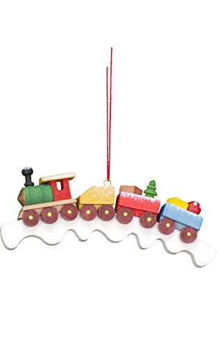 10-0447 – Christian Ulbricht Ornament – Train – 2.75″”H x 2.5″”W x .25″”D