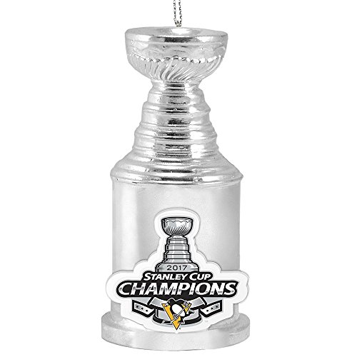Pittsburgh Penguins 2017 NHL Stanley Cup Champions Trophy Ornament