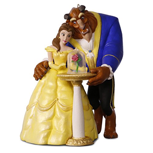 Hallmark Keepsake 2017 Disney Beauty and the Beast Tale as Old as Time Christmas Ornament With Light and Music