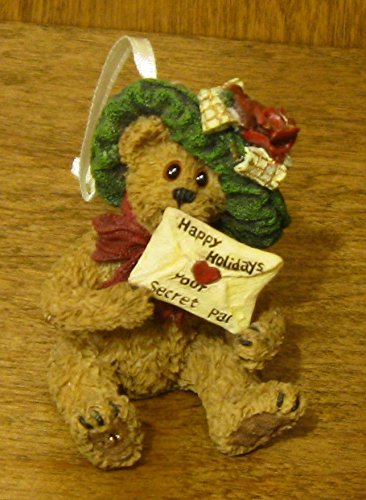 Boyds resin Ornaments #25742 MYSTERI BEARLOVE…SPECIAL WISHES