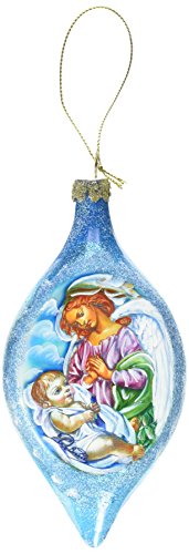 G. Debrekht LED Angelic Touch Glass Ornament Drop