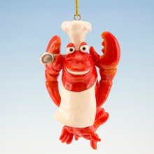 Lobster Chef Holiday Christmas Ornament