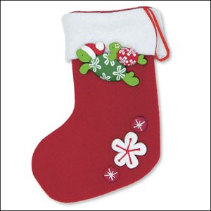 Ornament Fimo Stocking Honu