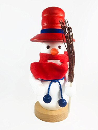 Steinbach Nutcrackers Chubby Snowman 11 Inches Tall Kurt Adler Brand New Hand Made in Germany