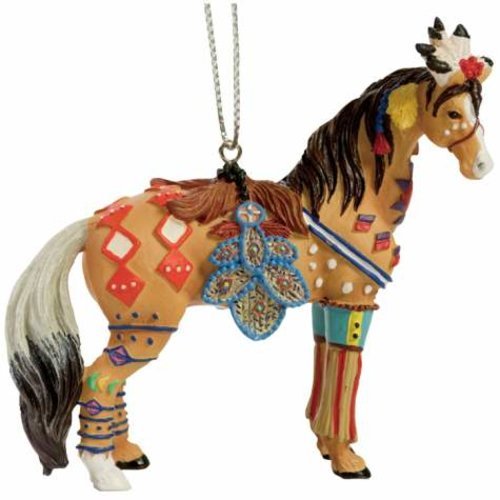 2.75 Inch Hand Painted Resin Dancer Themed Collectible Horse Ornament