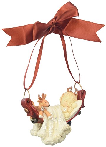 Enesco 4057663 Heart of “Christmas Baby’s First Hanging Ornament