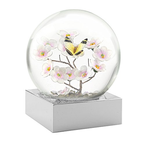 Butterfly on Branch Cool Snow Globe by CoolSnowGlobes