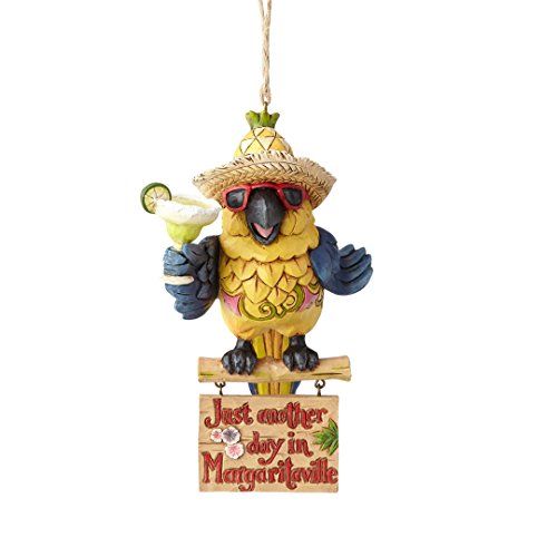 Enesco Margaritaville by Jim Shore Margaritaville Parrot Ornament