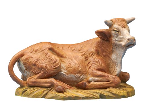 Fontanini by Roman Seated Ox Nativity Figurine, 5-Inch