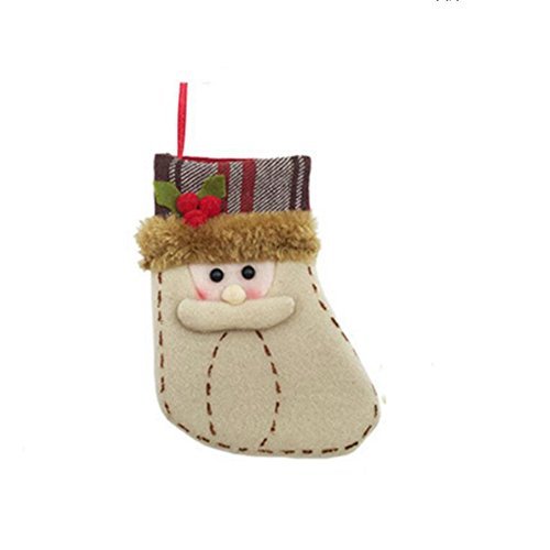 Zehui Christmas Stocking Holders Candy Bag Christmas Gift Bag Hanging Decor