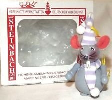 Z459 – Christmas Mouse – Steinbach Christmas Tree Ornament