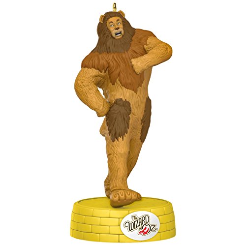 Hallmark Keepsake 2017 THE WIZARD OF OZ COWARDLY LION If I Only Had the Nerve Musical Christmas Ornament