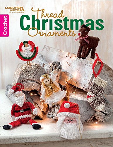 Thread Christmas Ornaments: 14 Mini Crochet Decorations