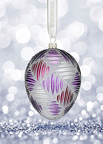Waterford Holiday Heirlooms Sensations Grafix Egg Ornament