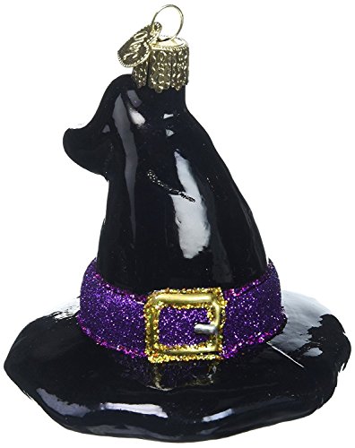 Old World Christmas Witch’s Hat Glass Blown Halloween Ornament
