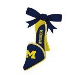Michigan Wolverines High Heeled Shoe Ornament