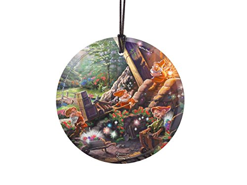 Trend Setters Snow White – Thomas Kinkade – Hanging Glass Collectible – Officially Licensed