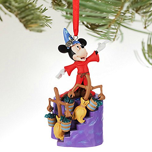 Disney Sorcerer Mickey Mouse Light-Up Sketchbook Ornament – Fantasia