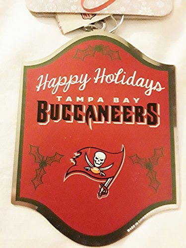 FOREVER COLLECTIBLE NFL TAMPA BAY BUCCANEERS METAL TEAM ORNAMENT