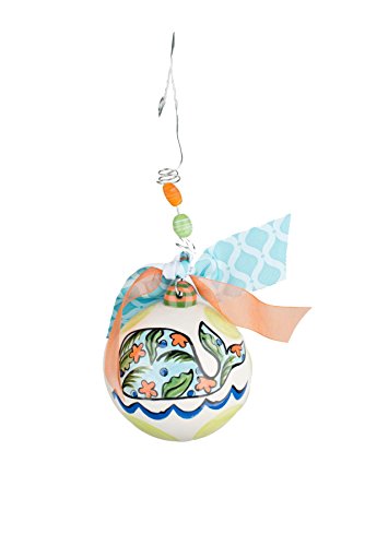 Glory Haus I Whale Always Love You Ball Ornament, Multicolor