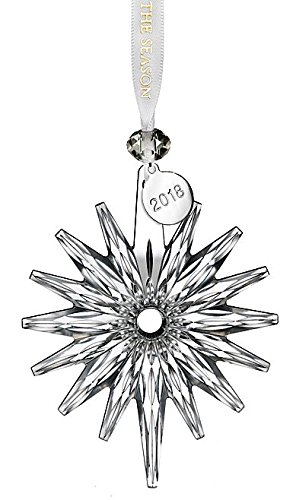 Waterford Snow Crystal Ornament 5.7″