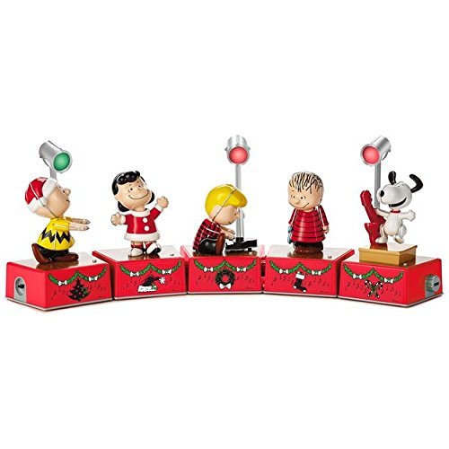 Hallmark Peanuts Christmas Dance Party Special Edition Collector’s Set, 8 Pieces