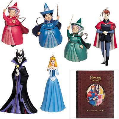 Disney’s Sleeping Beauty Storybook Christmas Ornament Set