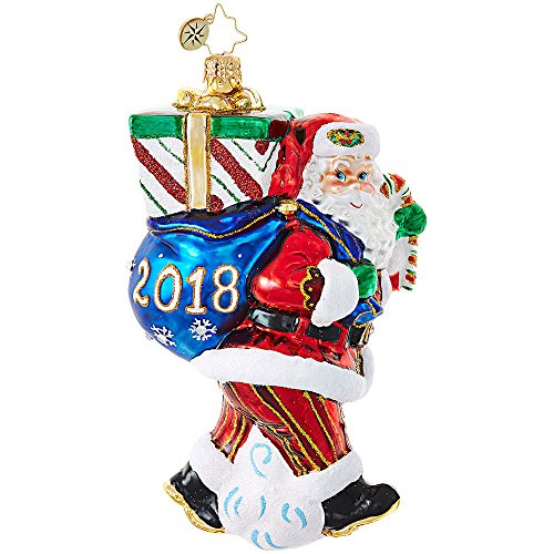 Christopher Radko Perfect Timing Nick 2018 Dated Ornament – EXCLUSIVE