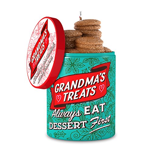 Hallmark Keepsake Christmas Ornament 2018 Year Dated, Grandma’s Cookie Jar