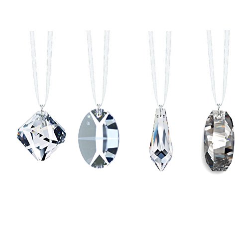 Swarovski Strass Crystal Prisms 4 Pcs Crystal SunCatcher Rainbow Maker Ornaments Package Deal