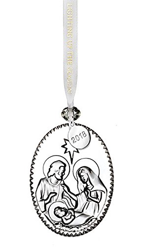 Waterford Nativity Ornament 3.5″