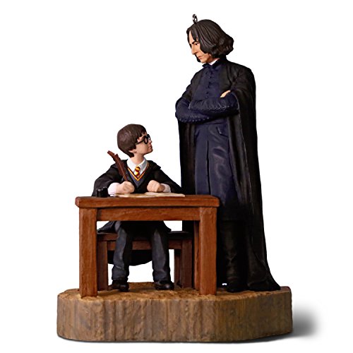 Hallmark Keepsake Christmas Ornament 2018 Year Dated, Harry Potter and the Sorcerer’s Stone, Severus Snape First Impressions With Sound
